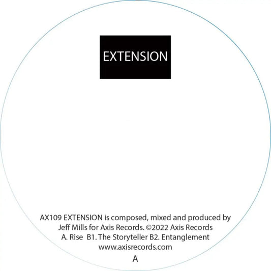 Jeff Mills Extension AX109 techno vinyl Australia sale
