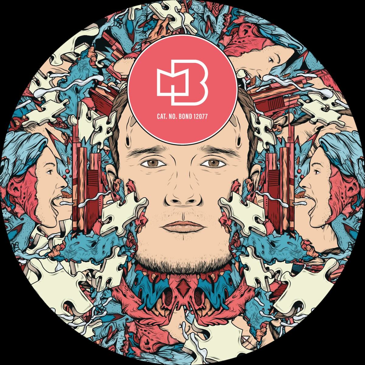 Mihai Popoviciu Puzzle Box on Bondage Music BOND12077SB sky blue 3LP vinyl record Australia