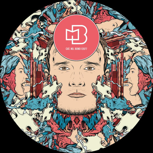 Mihai Popoviciu Puzzle Box on Bondage Music BOND12077SB sky blue 3LP vinyl record Australia