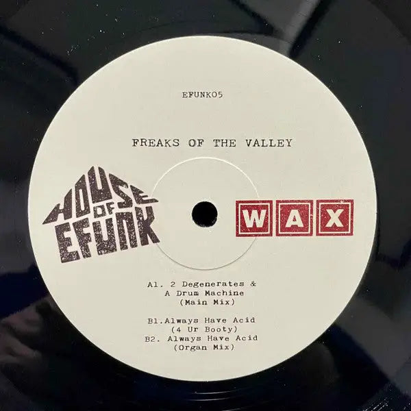 Charlie Soul Clap & Doc Martin - Freaks Of The Valley | House Efunk Records (EFUNK05) • Vinyl • Deep House, - Fast shipping