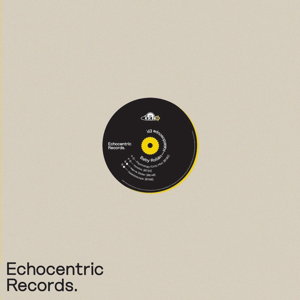 Baby Rollén Kaleidoscope EP on Echocentric Records ECR016 vinyl record Australia