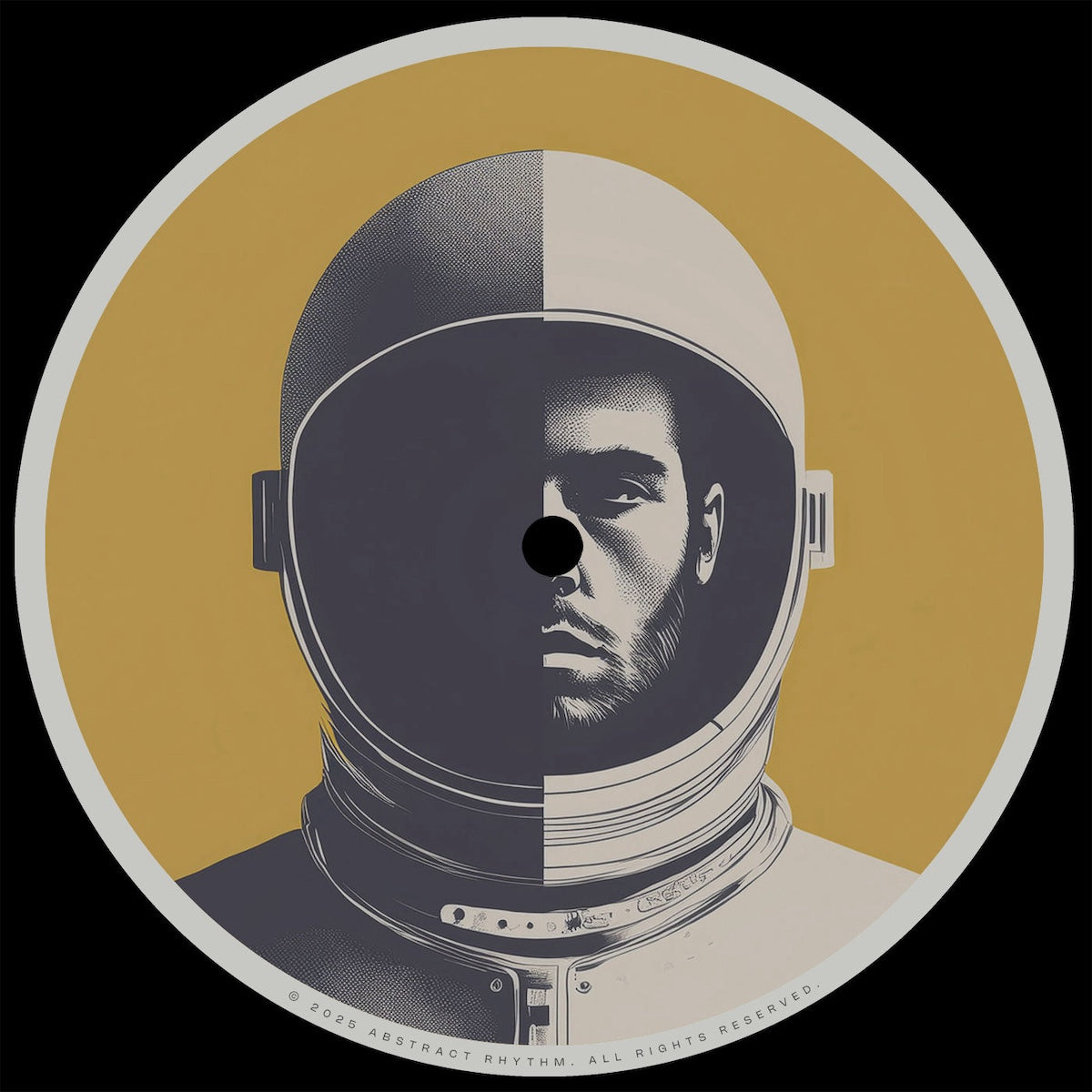 Unwonted Analog Astronaut Pt1 on Abstract Rhythm ABSTRCT RTM 007 vinyl record Australia
