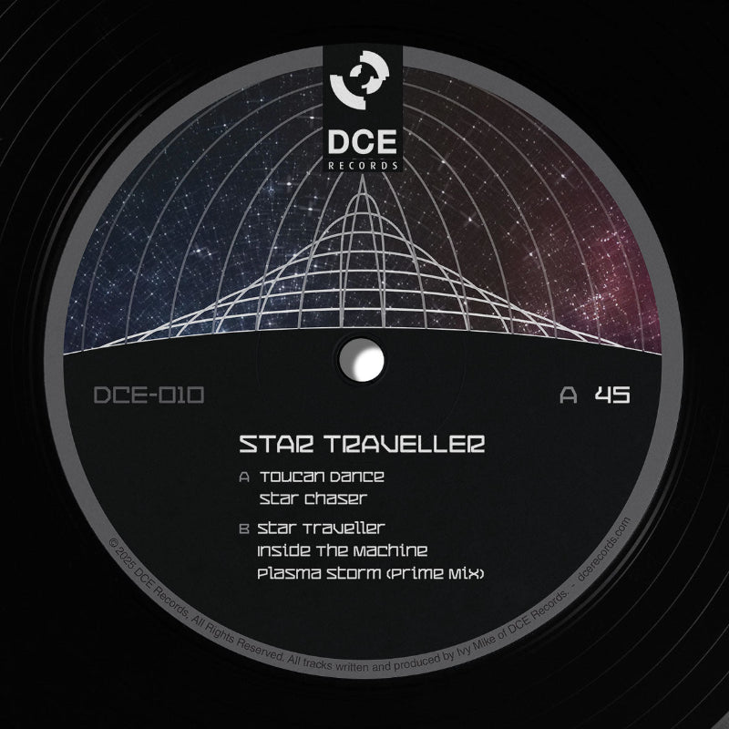 DCE Ivy Mike Star Traveller DCE010 12 inch techno vinyl Australia