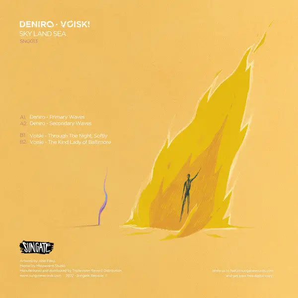 Deniro & Voiski - Sky Land Sea | Sungate (SNG013) • Vinyl • Deep Techno, Trance - Fast shipping