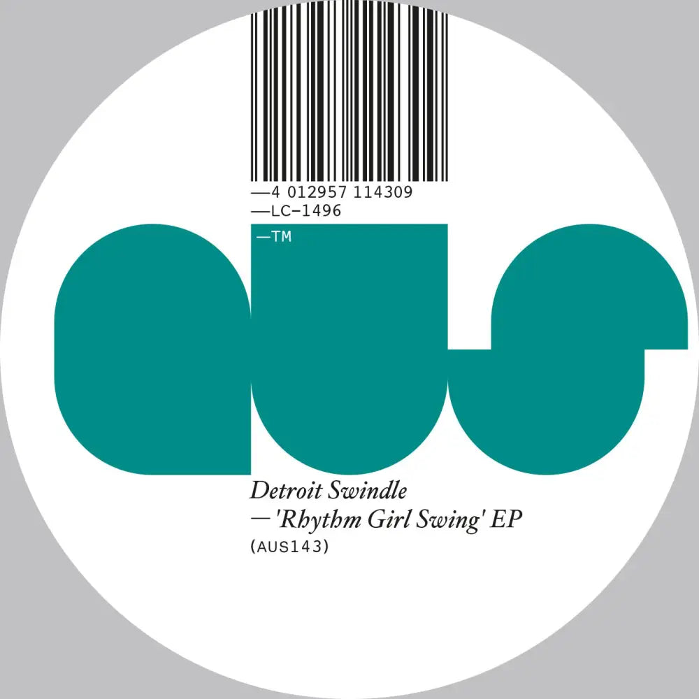 Detroit Swindle - Rhythm Girl Swing EP I Aus Music (AUS143) • Vinyl • House - Fast shipping