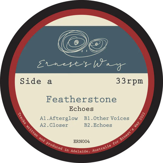 Featherstone - Echoes I Ernest’s Way (ERN004) • 12 Vinyl • Electro, House, Techno - Fast shipping