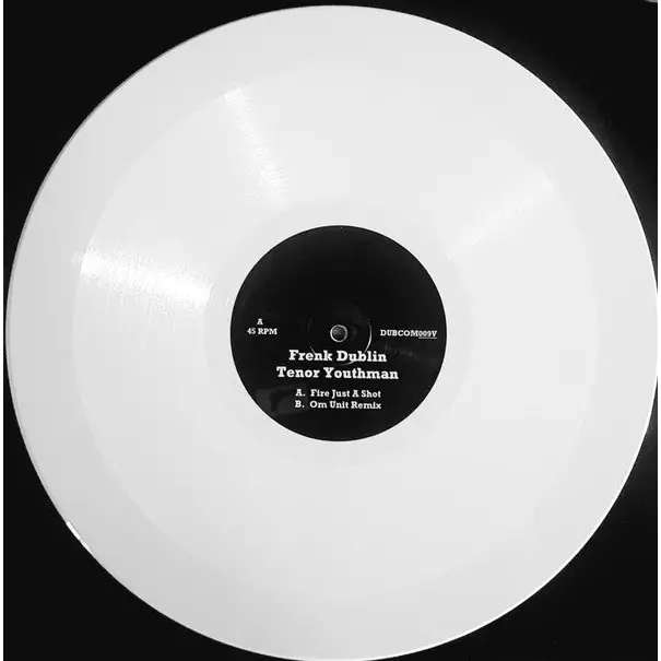 Frenk Dublin & Tenor Youthman - Fire Just a Shot + Om Unit Remix (white vinyl) | Dub Communication (DUBCOM009V) • Vinyl • Dub,