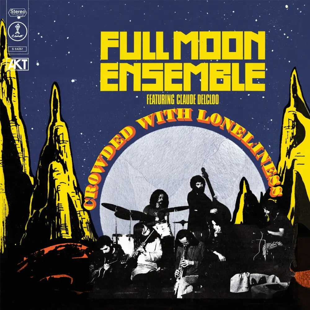 Full Moon Ensemble Featuring Claude Delcloo - Crowded With Loneliness | Comet Records (COMET 117) • Vinyl • Free Jazz - Fast