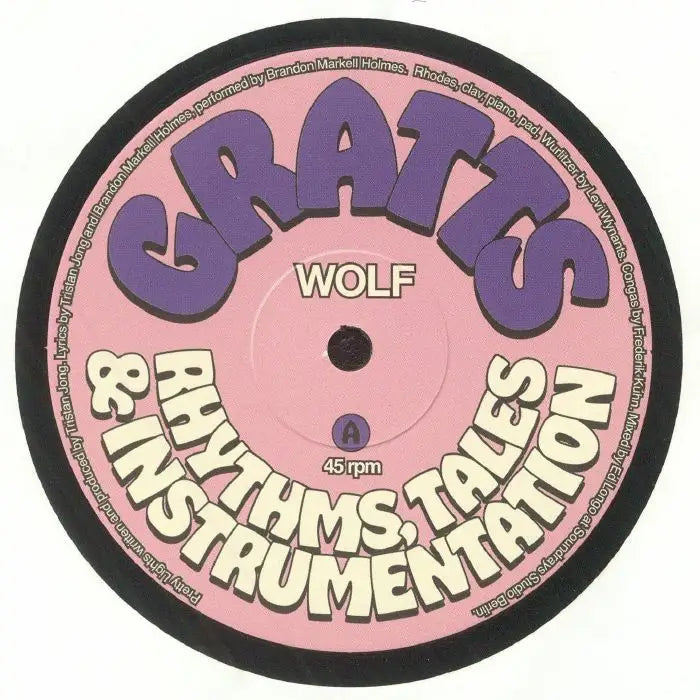 Gratts - Rhythms Tales & Instrumentation I Wolf Music Recordings (WOLFEP068) • Vinyl • Deep House, House - Fast shipping