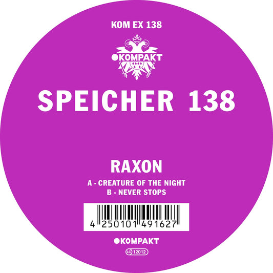 Raxon Speicher 138 on Kompakt Extra KOM EX 138 vinyl record Australia