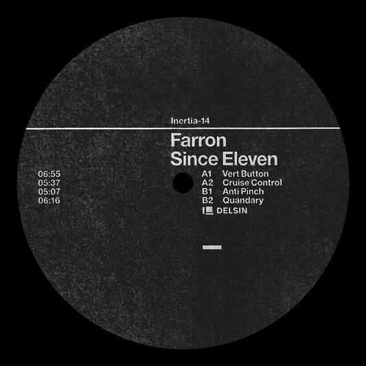 Farron Since Eleven Delsin Inertia-14 vinyl record Australia
