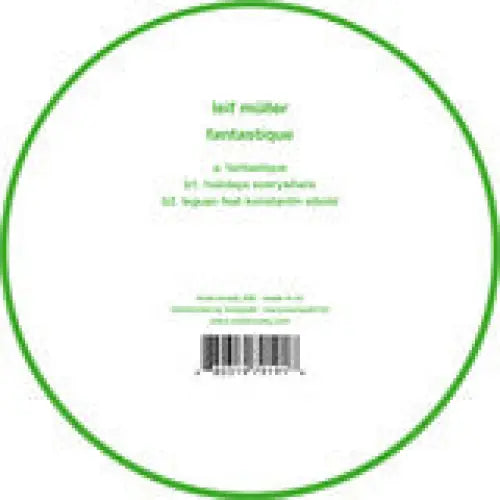 Leif Muller - Fantastique I Mule Musiq (mule musiq 208) • 12 Vinyl • House - Fast shipping