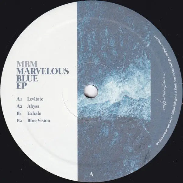 MBM - Marvelous Blue EP | MBMUSIC Ltd. (MBM_V001) • Vinyl • Dub Techno - Fast shipping