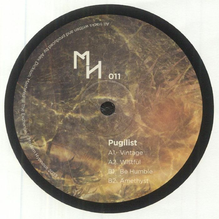 Pugilist - Vintage EP 12" vinyl with deep dubstep tracks, released by Modern Hypnosis.
