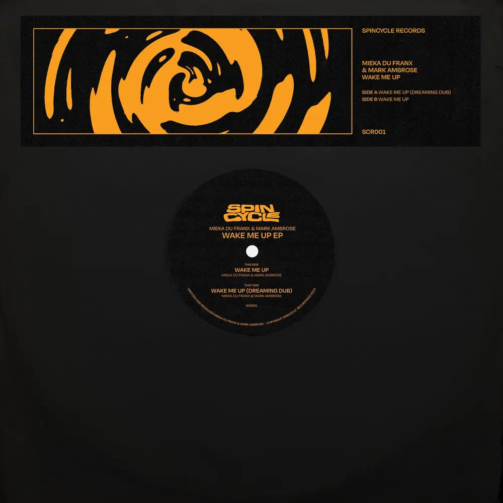 Mieka Du Franx & Mark Ambrose - Wake Me Up EP SCR001 House Tech Vinyl