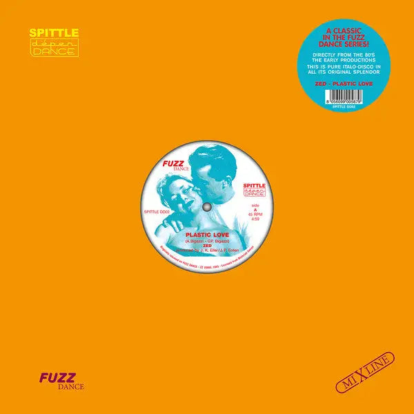 Zed - Plastic Love | Spittle Depandance (SPITTLEDD02) • Vinyl • Italo-Disco, Synth-pop - Fast shipping