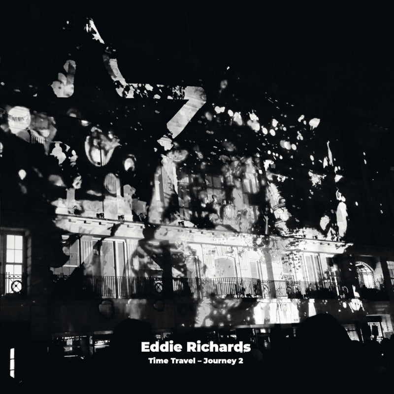 Cover of Eddie Richards – Time Travel: Journey 2 vinyl release on Repeat Records