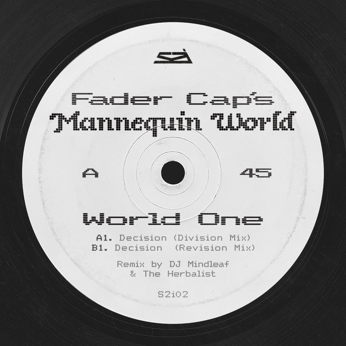 Fader Cap World One on s2i Recordings S2I02 vinyl record Australia
