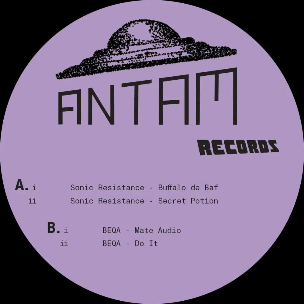 Sonic Resistance BEQA – Galactic Overdrive EP I Antam Records (ANTAM008) • Vinyl • House, Techno - Fast shipping