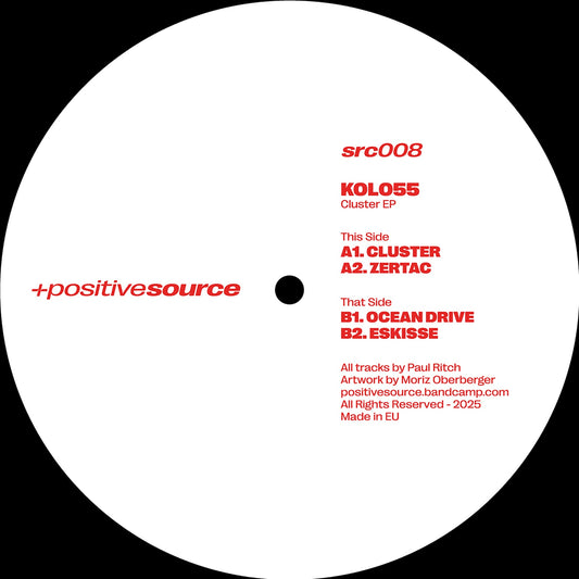 KOLO55 Paul Ritch Cluster EP SRC008 12 inch techno vinyl Australia
