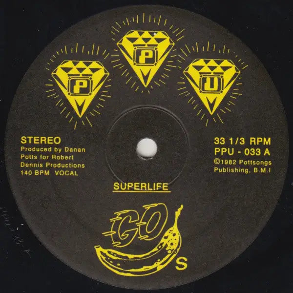 Superlife - Go Bananas | Peoples Potential Unlimited (PPU 033) • Vinyl • Electro, Experimental - Fast shipping