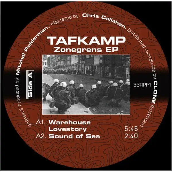 Tafkamp - Zonegrens EP | Rotterdam Electronix (RET010) • Vinyl • House, Techno - Fast shipping