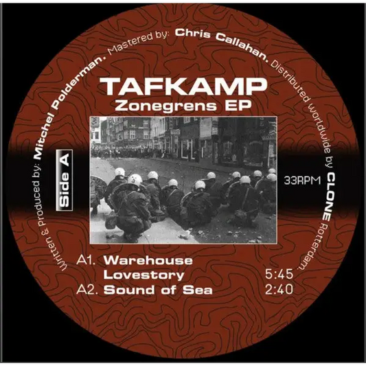 Tafkamp - Zonegrens EP | Rotterdam Electronix (RET010) • Vinyl • House, Techno - Fast shipping