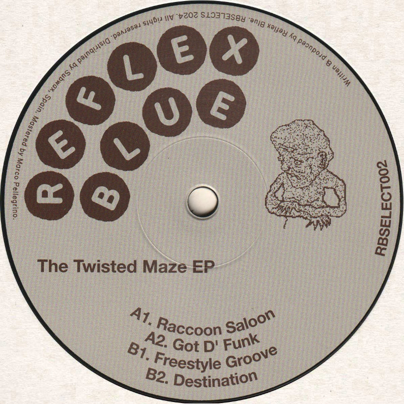 Reflex Blue The Twisted Maze EP RBSELECT002 house vinyl Australia