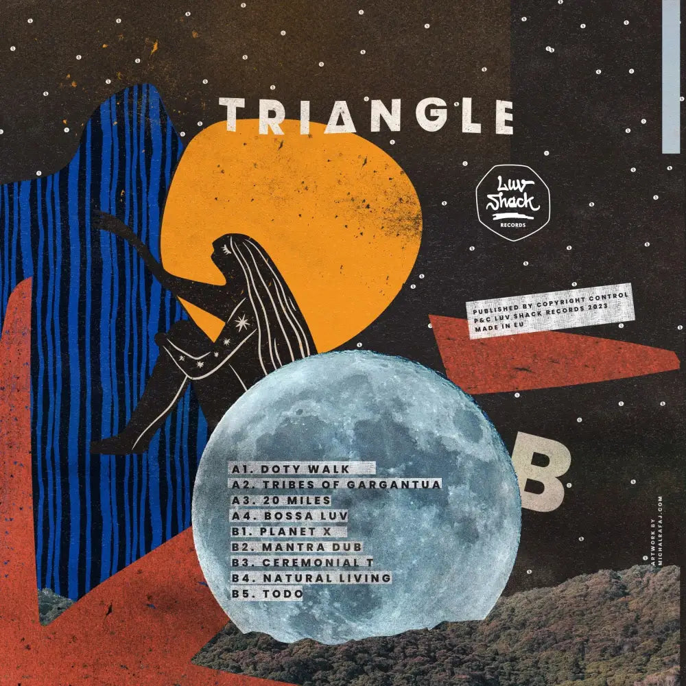 Triangle - Amor Fati I Luv Shack Records (LUV044) • 12 Vinyl • Balearic, Downtempo, Dub, electronic, Reggae - Fast shipping