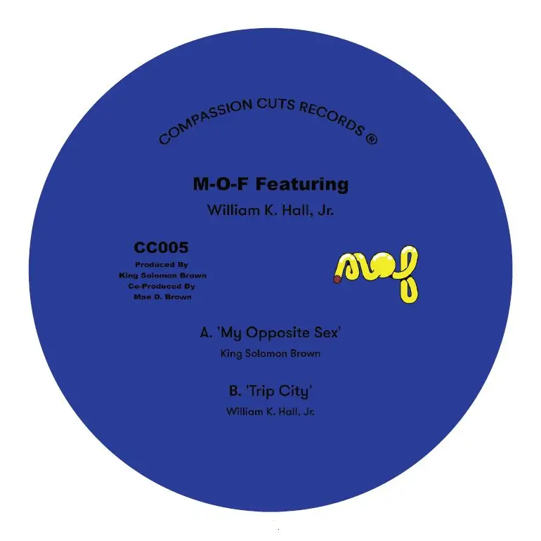 M-O-F William K. Hall Jr. - Opposite Sex / Trip City I Compassion Cuts (CC005) • Vinyl • House - Fast shipping
