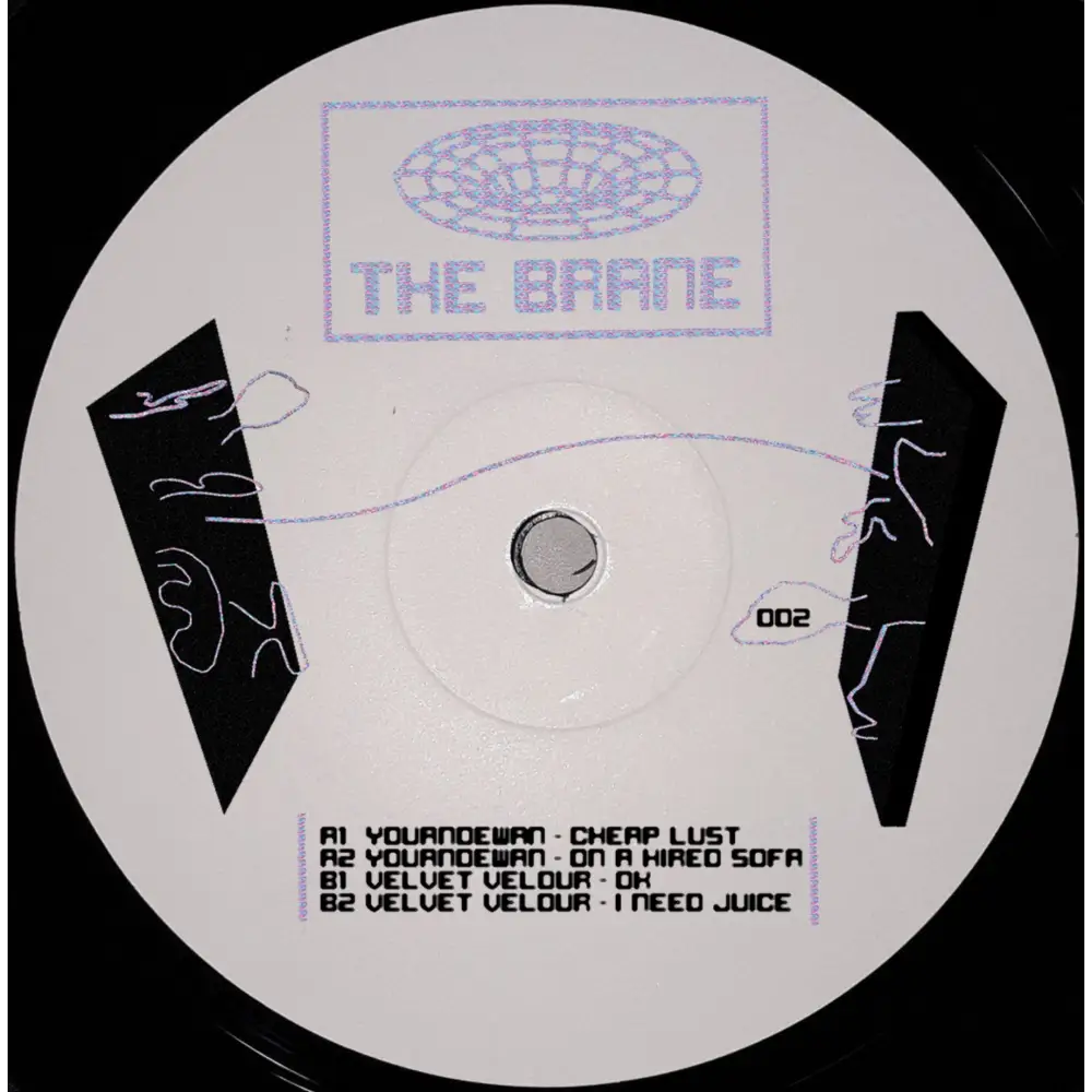 Youandewan & Velvet Velour - The Brane 002 | (BRANE002) • Vinyl • Tech House - Fast shipping